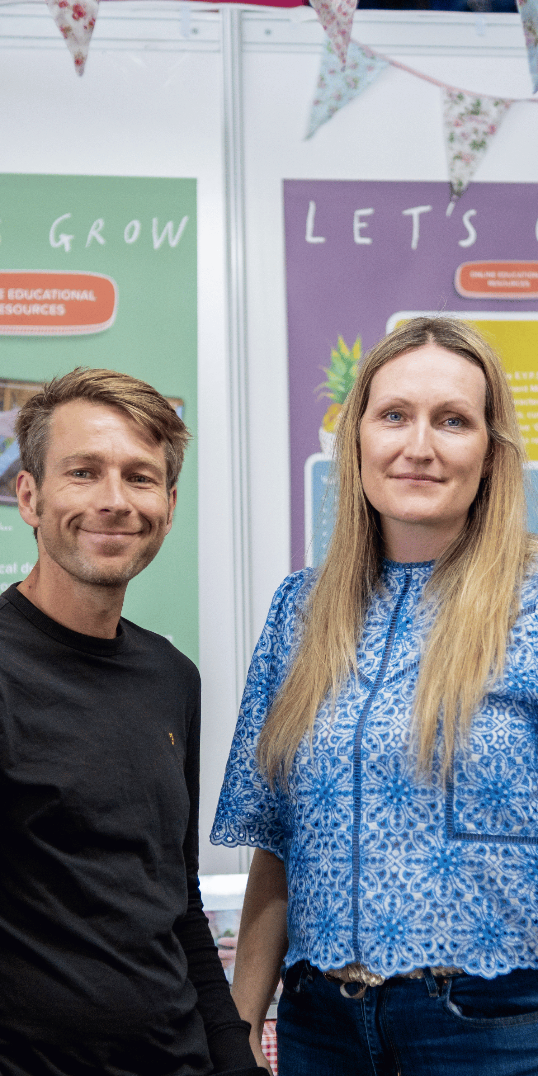 Let’s Grow is brought to you by husband & wife team Mimi & Ben Faulks, a.k.a. CBeebies best loved gardener Mr. Bloom. 